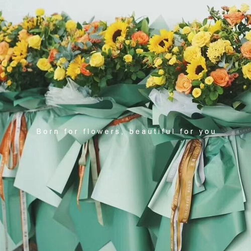 雙色歐雅紙 讓花束成為藝術品的秘密武器